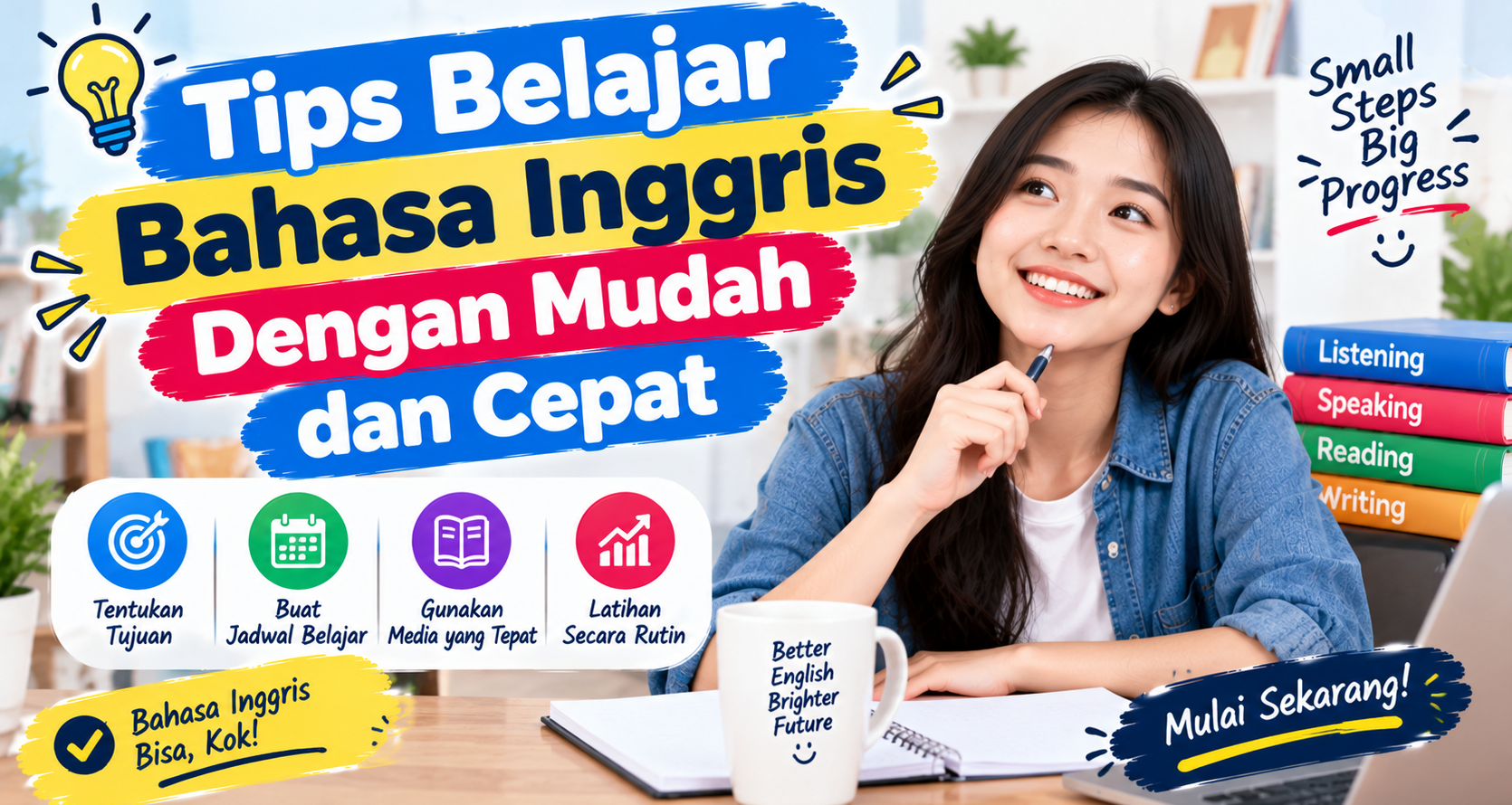 Tips Belajar Bahasa Inggris Dengan Mudah dan Cepat