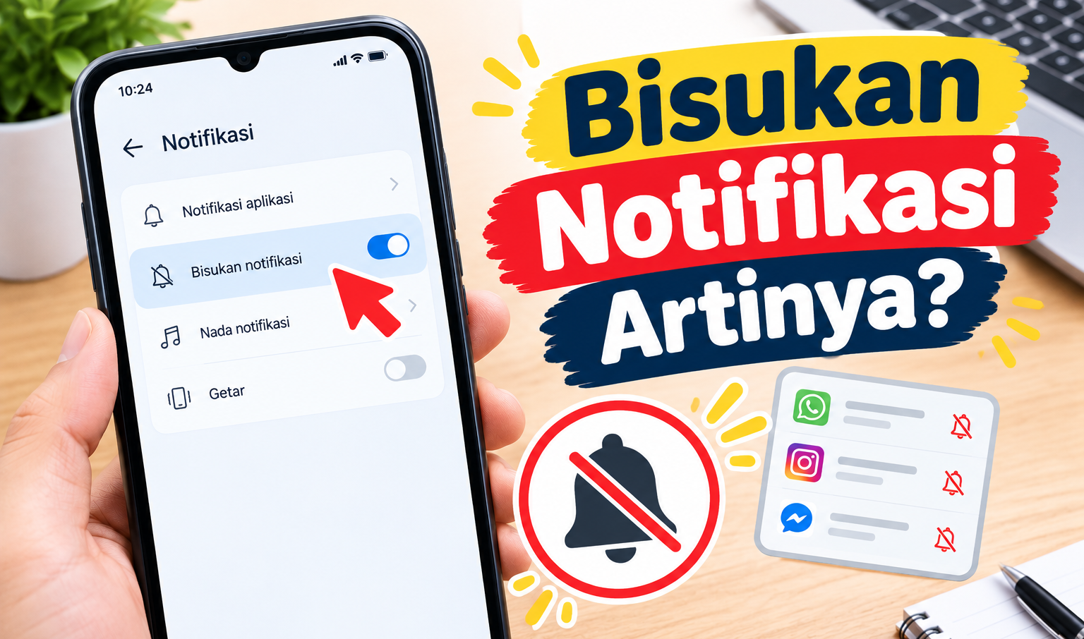 Bisukan Notifikasi Artinya