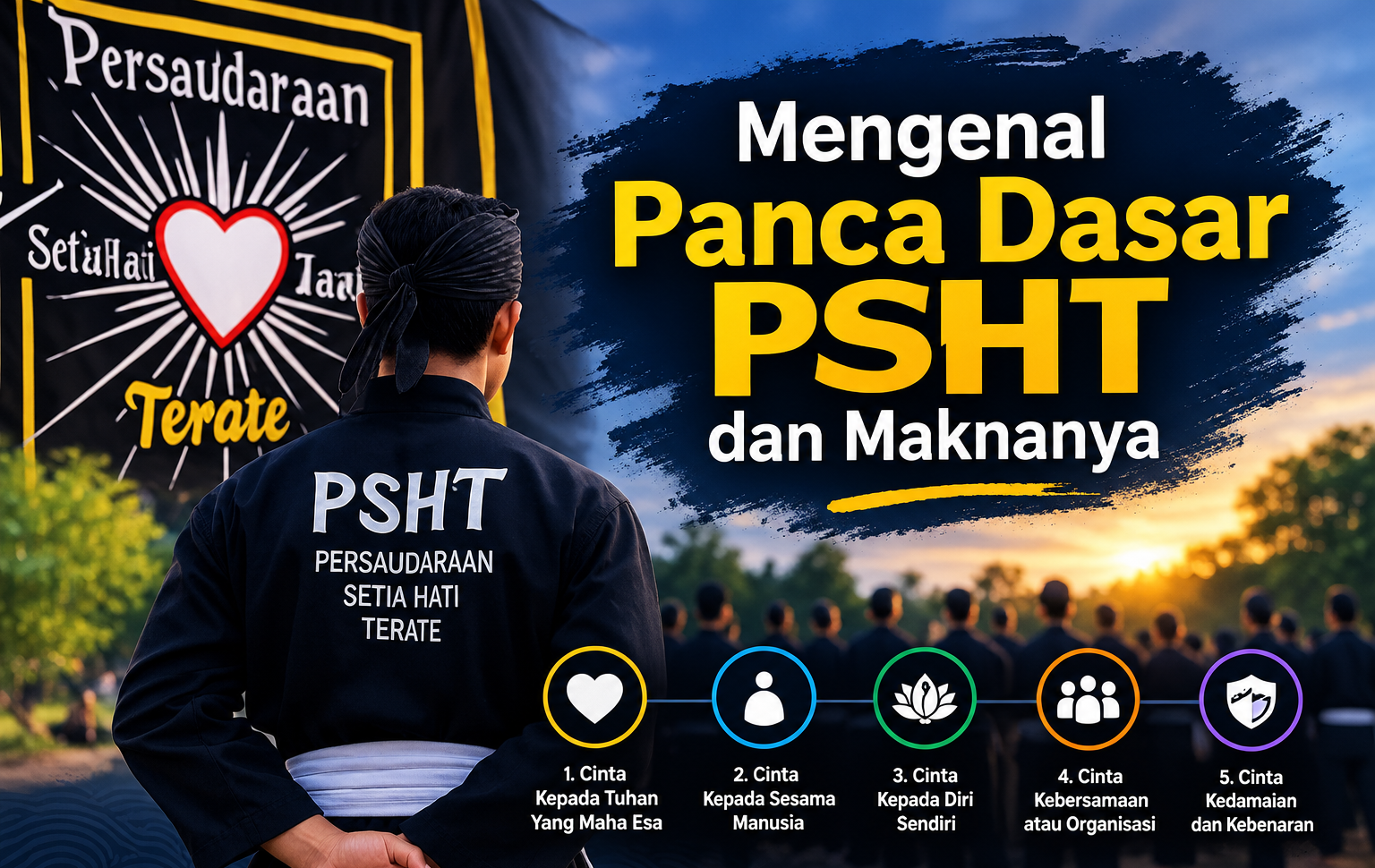 Mengenal Panca Dasar PSHT dan Maknanya
